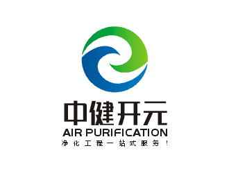 梁俊的上面（中健开元） /下面（Air purification）logo设计