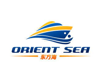 晓熹的中文:东方•海 ;英文：Orient Sea 游艇俱乐部logo设计