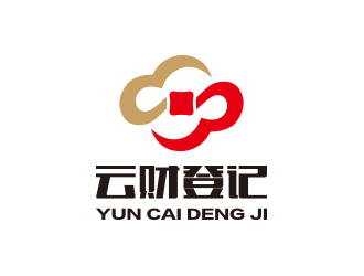 孙金泽的北京云财登记注册代理事务所logo设计