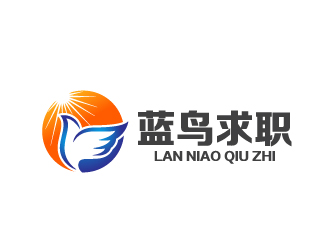 晓熹的蓝鸟求职logo设计