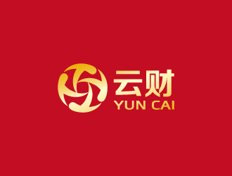 周金进的北京云财登记注册代理事务所logo设计