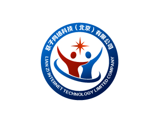 晓熹的联子网络科技（北京）有限公司    公司事业合伙人徽章；logo设计