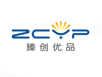 曹芊的臻创优品电子有限公司标志logo设计