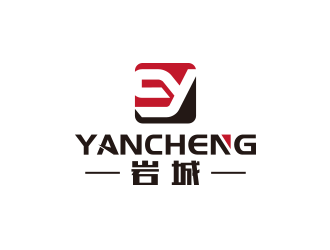黄安悦的YanCheng Waterproof岩城防水logo设计