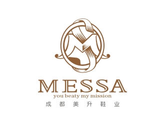 messa 成都美升鞋业有限公司logo设计