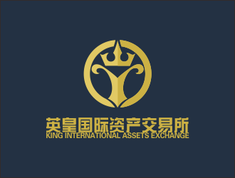 何嘉健的英皇国际资产交易所logo设计