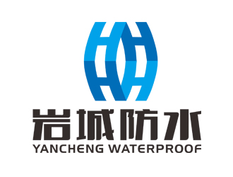 刘彩云的YanCheng Waterproof岩城防水logo设计