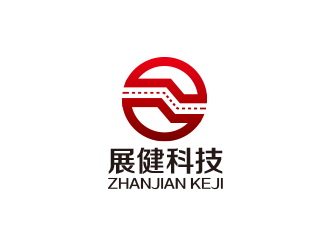 黄安悦的展健科技logo设计