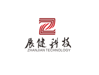 周国强的展健科技logo设计