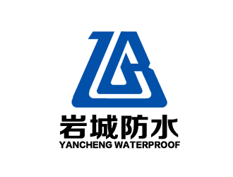余亮亮的YanCheng Waterproof岩城防水logo设计