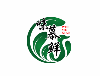 陈今朝的味慕鲜logo设计