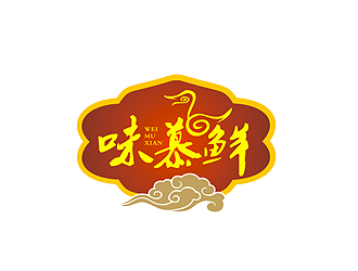 盛铭的味慕鲜logo设计