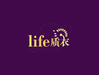 黄安悦的life质衣logo设计