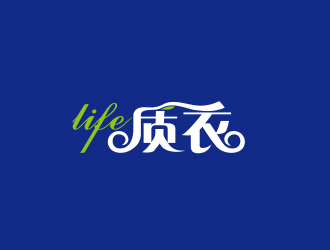 何锦江的life质衣logo设计