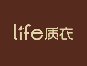 林颖颖的life质衣logo设计