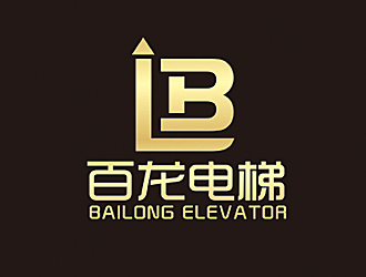 赵鹏的百龙电梯logo设计