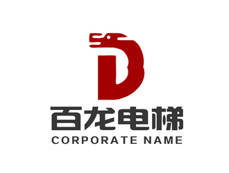 张青革的百龙电梯logo设计