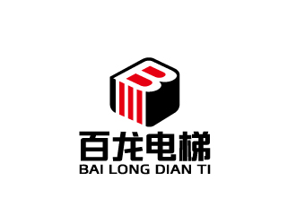 周金进的百龙电梯logo设计