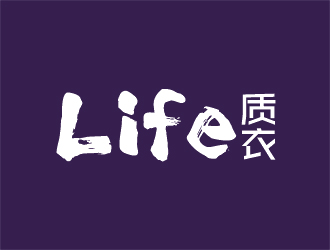 梁俊的life质衣logo设计