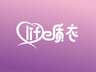 刘彩云的life质衣logo设计