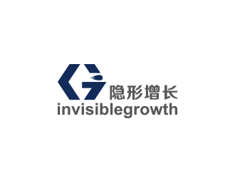 黄安悦的invisiblegrowth 隐形增长logo设计