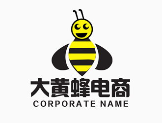 张青革的昌吉市大黄蜂电子商务有限公司logo设计