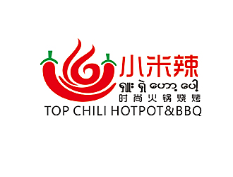 小米辣logo设计