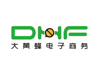 孙金泽的昌吉市大黄蜂电子商务有限公司logo设计