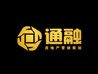李贺的河南通融房地产营销策划有限公司logo设计