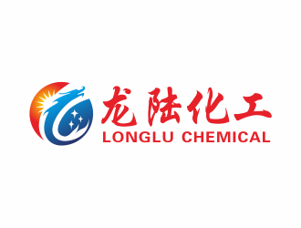 隆菲菲的上海龙陆化工有限公司logo设计