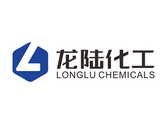 唐国强的上海龙陆化工有限公司logo设计