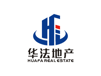 梁俊的华法地产 HUAFA Real Estate   法国投资，置业，安家一站式服务平台logo设计