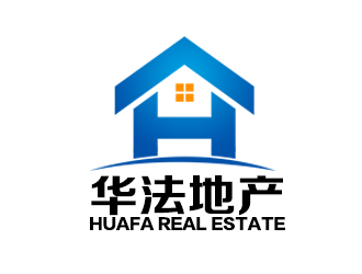 余亮亮的华法地产 HUAFA Real Estate   法国投资，置业，安家一站式服务平台logo设计