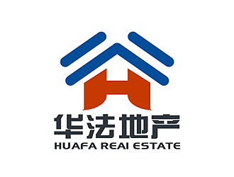 盛铭的华法地产 HUAFA Real Estate   法国投资，置业，安家一站式服务平台logo设计