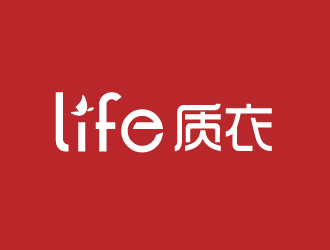 林颖颖的life质衣logo设计
