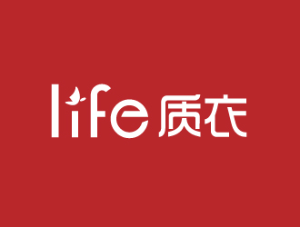 林颖颖的life质衣logo设计