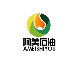 秦晓东的石油润滑油英文字体设计logo设计