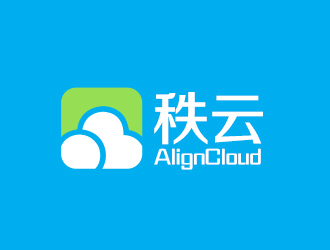 吴晓伟的秩云（科技）AlignCloud 云计算logo设计