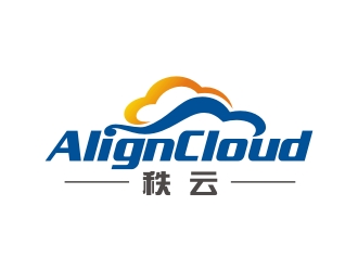 曾翼的秩云（科技）AlignCloud 云计算logo设计
