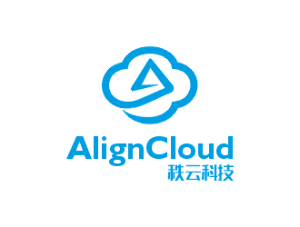 梁俊的秩云（科技）AlignCloud 云计算logo设计