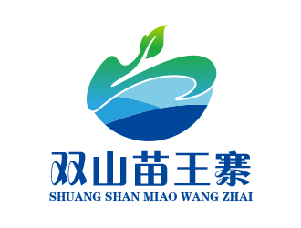 黄安悦的双山苗王寨生态农业园logo设计