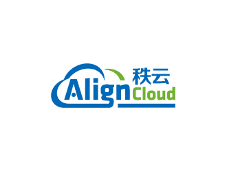 林颖颖的秩云（科技）AlignCloud 云计算logo设计
