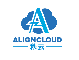 刘彩云的秩云（科技）AlignCloud 云计算logo设计