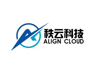 秦晓东的秩云（科技）AlignCloud 云计算logo设计