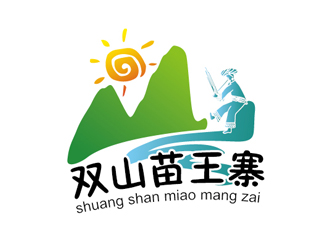 谢惠玉的双山苗王寨生态农业园logo设计