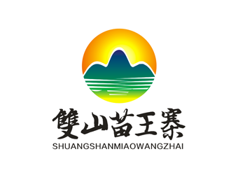 杨占斌的双山苗王寨生态农业园logo设计