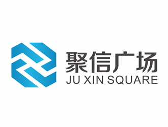 唐国强的聚信广场logo设计