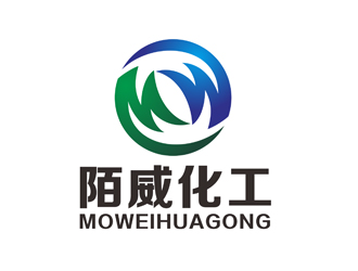 陈今朝的陌威化工原材料贸易公司英文字体logo设计