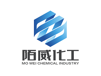 曹芊的陌威化工原材料贸易公司英文字体logo设计