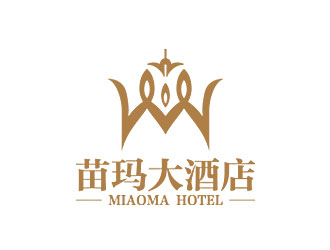 钟炬的苗玛大酒店logo设计
